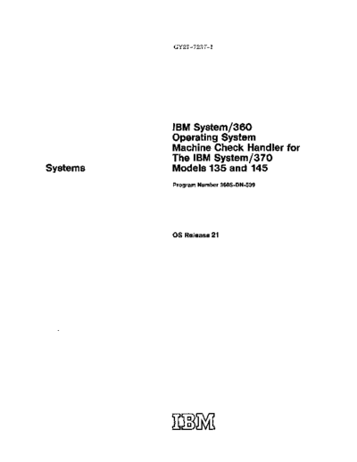 GY27-7237-1_Machine_Check_Handler_For_370_Models_135_and_145_Rel21_Mar72