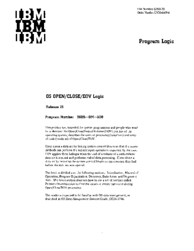 GY28-6609-6_OPEN_CLOSE_EOV_Program_Logic_Rel_21_Mar72
