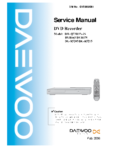 DAEWOO_DW-Q73D3N-JS_DVR065_DVR075_DG-R5205_DG-R5215