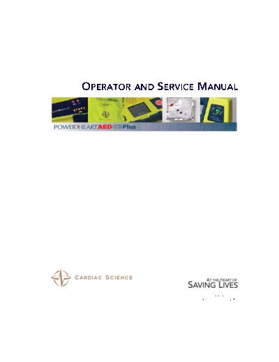 CardiacScience_AED_G3+_-_Service_manual