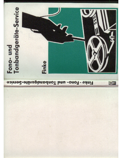 Finke - Fono- und Tonbandgeräte-Service