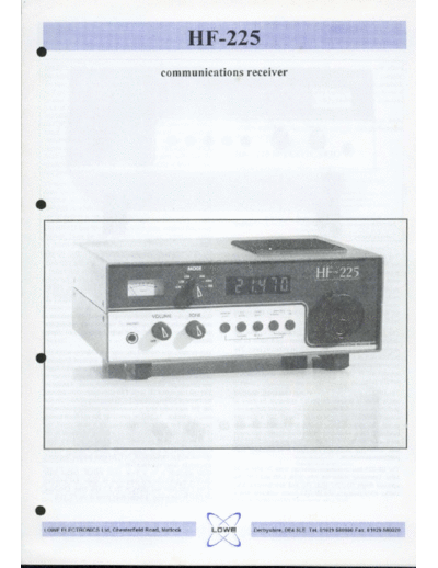 Lowe HF-225