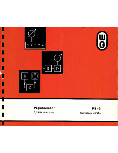 PS-3 Beschreibung und Anhang