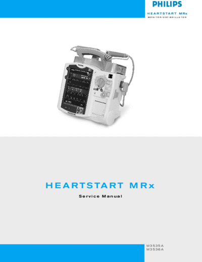 Philips_HeartStart_MRx_-_Service_manual