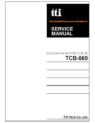 Service_Manual_TTI_TCB-660_ENG