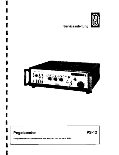 PS-12 Serviceanleitung