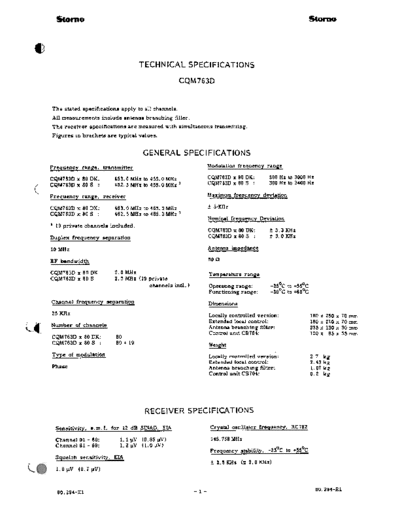 Storno CQM763D (low quality)