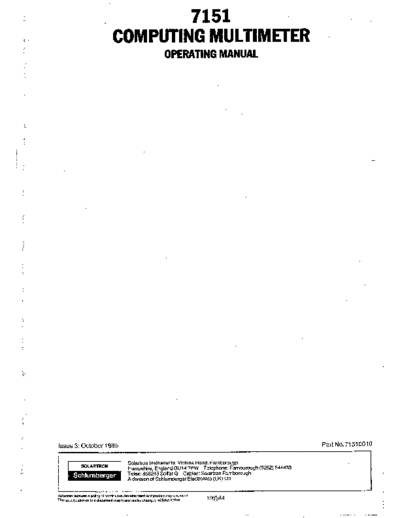Solartron_7151_Computing_Multimeter_User_Manual