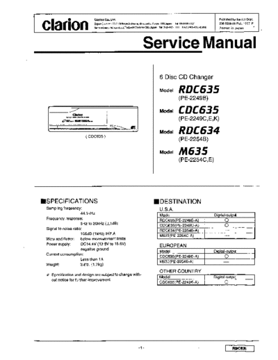 clarion_cdc634,rdc634,rdc635,m635_