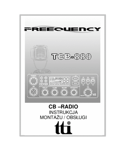 TCB 880 Manual PL