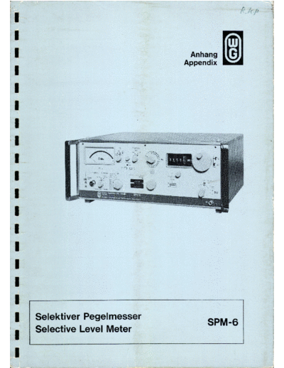SPM-6 Anhang