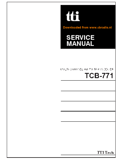 Service_Manual_TTI_TCB-771_ENG