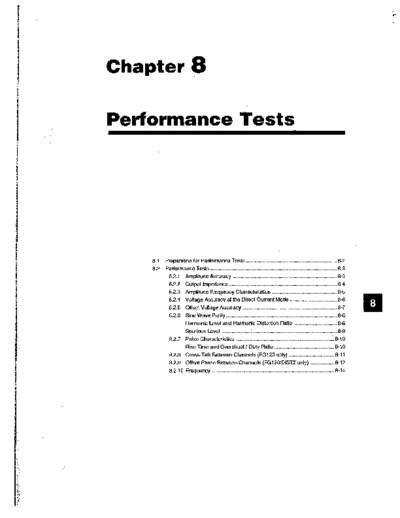 YOKOGAWA FG120 Proformance Test
