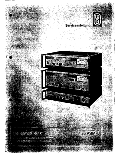 PSM-8 Serviceanleitung