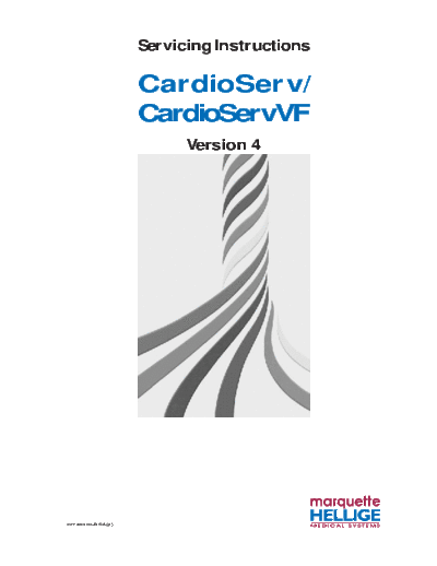 Marquette_Cardioserv_V4_-_Service_Manual