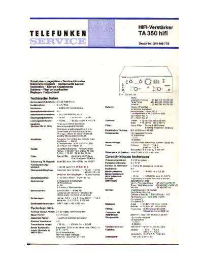 Telefunken-TA350 amp
