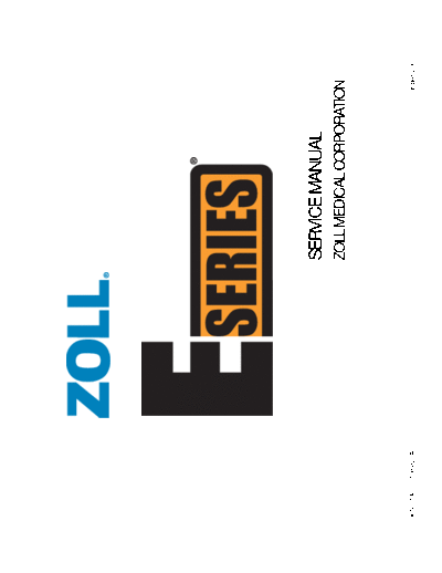 Zoll_E-Series_-_Service_manuals
