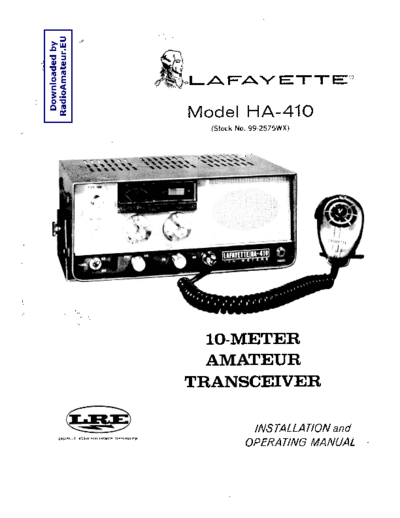 Lafayette_HA410_user