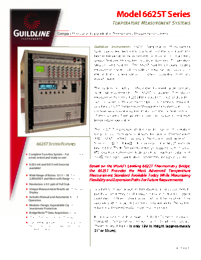Guildline6625TDatasheet