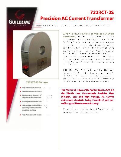 Guildline7223CT-2SDatasheet