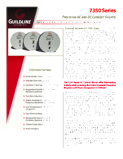 Guildline7350datasheet