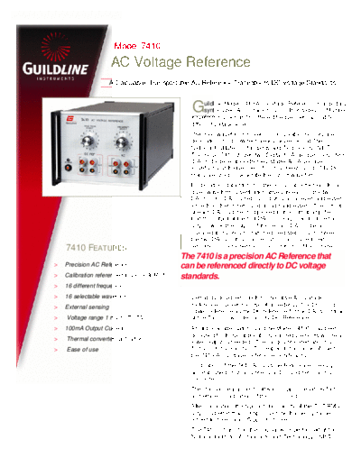 Guildline7410Datasheet