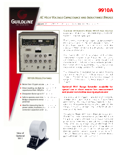 Guildline9910ADatasheet