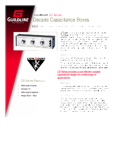 GuildlineCDDatasheet