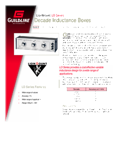 GuildlineLDDatasheet