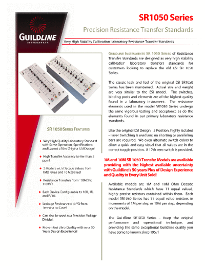 GuildlineSR1050Datasheet