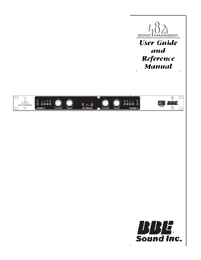 bbe 482i sonic maximiser
