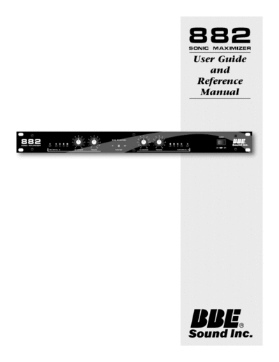 bbe 882i sonic maximiser