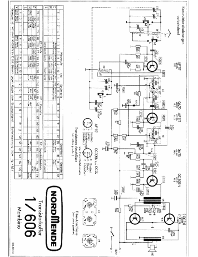 Nordmende Mambino D06 1-606