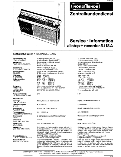 hfe_nordmende_allstep_recorder_5-118a_service_info_en_de_alt_scan