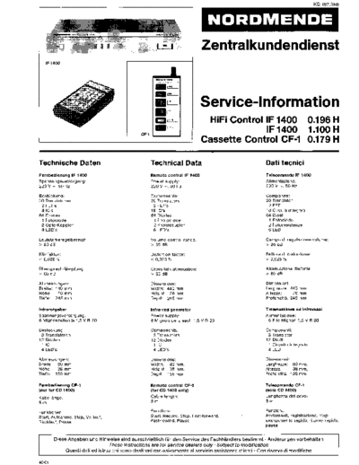 nordmende_hifi_control_if_1400_cassette_control_cf-1_sm