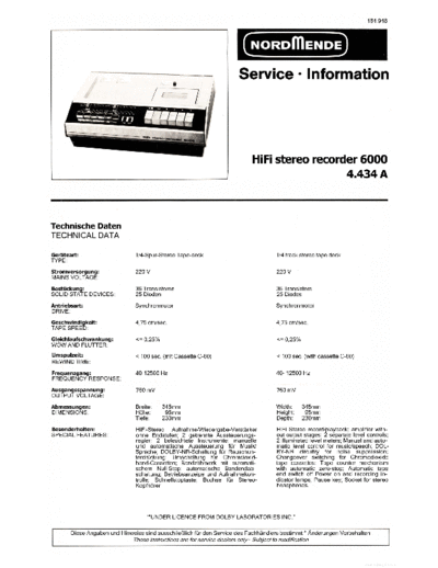 hfe_nordmende_stereo_recorder_6000_4-434a_service_info_en_de