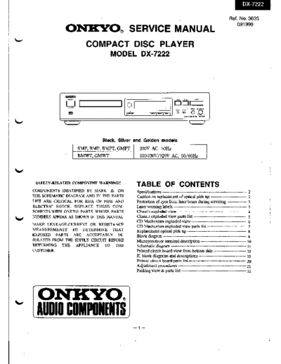 ONKYO+DX-7222