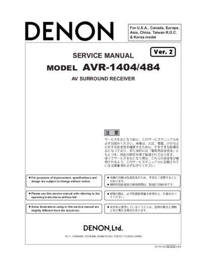 Denon-AVR404_1404 rec