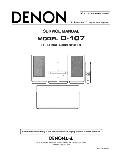 DENON D-107_SM+audio