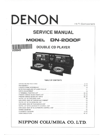 DENON DN2000F