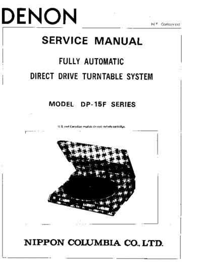 ve_denon_dp-15_service