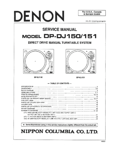 ve_denon_dp-dj150_dj151_service_en