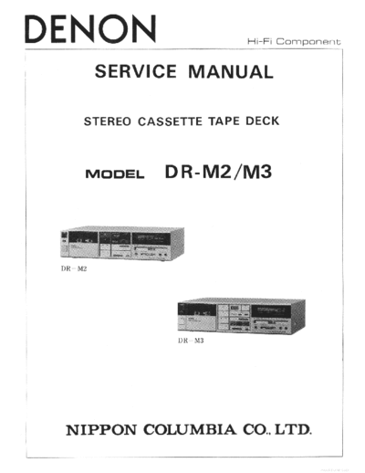 hfe_denon_dr-m2_m3_service_en