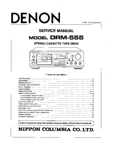 hfe_denon_drm-555_service_en