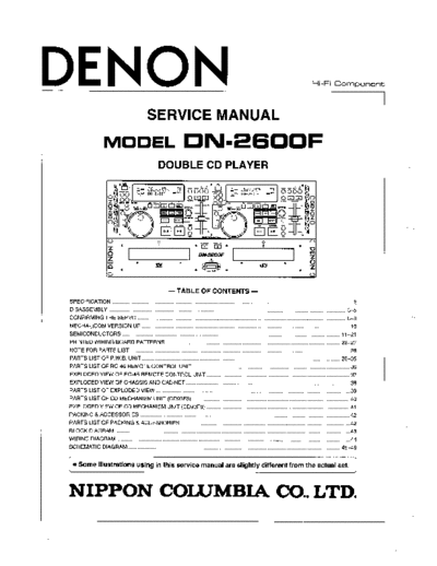 hfe_denon_dn-2600f_service