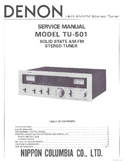 hfe_denon_tu-501_service