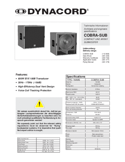 hfe_dynacord_cobra-sub_technical_information_en_de
