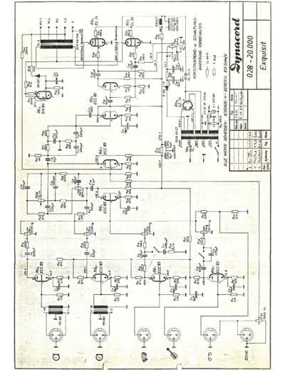Exquisit (028-20.000) (Rev. B) (1962)