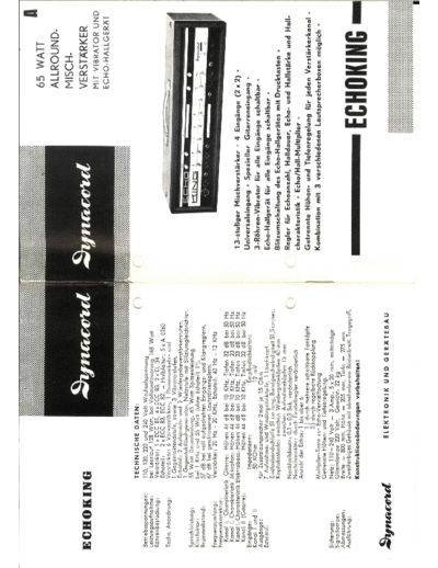 Echoking instruction manual