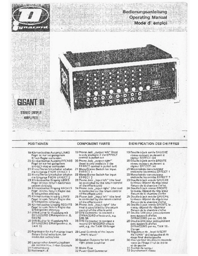 Gigant III (Full manual, bad quality!)